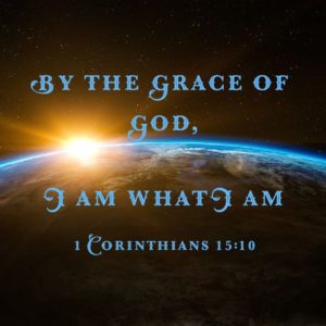 I live on His Grace